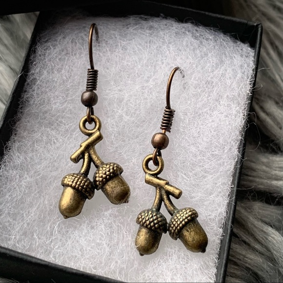 Acorn Earrings - Picture 2 of 5